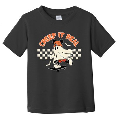 Creep It Real Spooky Ghost Mouse Toddler T-Shirt