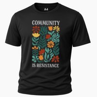 Community Is Resistance Cooling Performance Crew T-Shirt