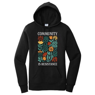 Community Is Resistance Women's Pullover Hoodie