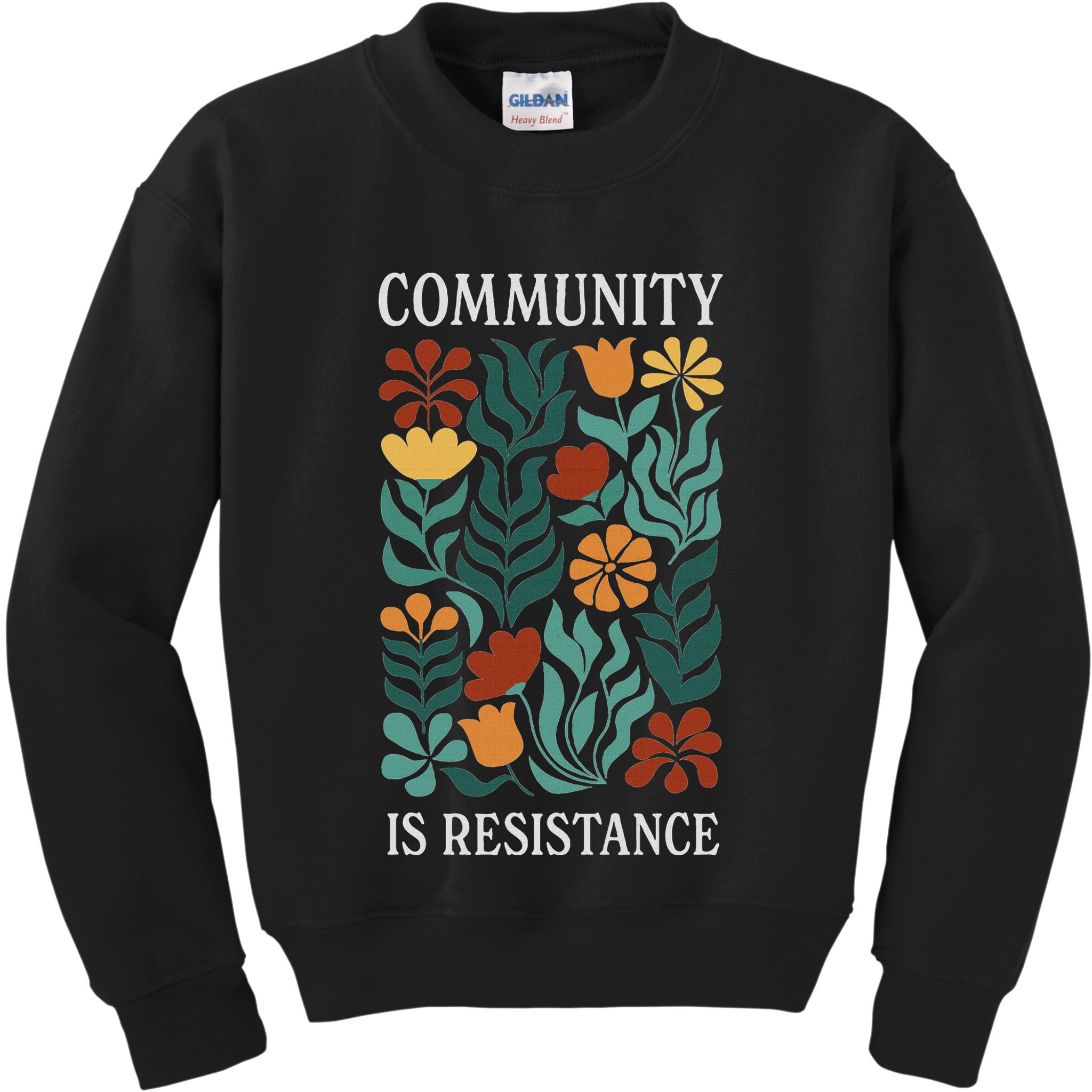 Community Is Resistance Kids Sweatshirt