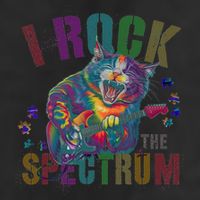 Cute I ROCK THE SPECTRUM Autism Awareness Mommy Respect 7 Panel Mesh Trucker Snapback Hat