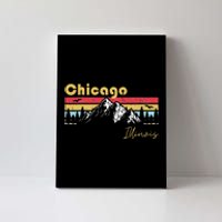 Chicago Illinois Roots Hometown Vintage Home State Pride Canvas