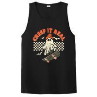 Creep It Real Skateboarding Retro Halloween Ghost Costume PosiCharge Competitor Tank