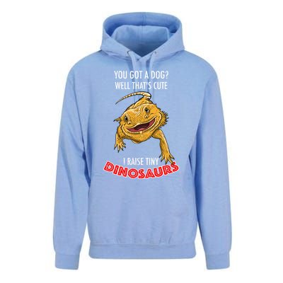 Cool I Raise Tiny Dinosaurs Funny Bearded Dragon Pet Gift Meaningful Gift Unisex Surf Hoodie