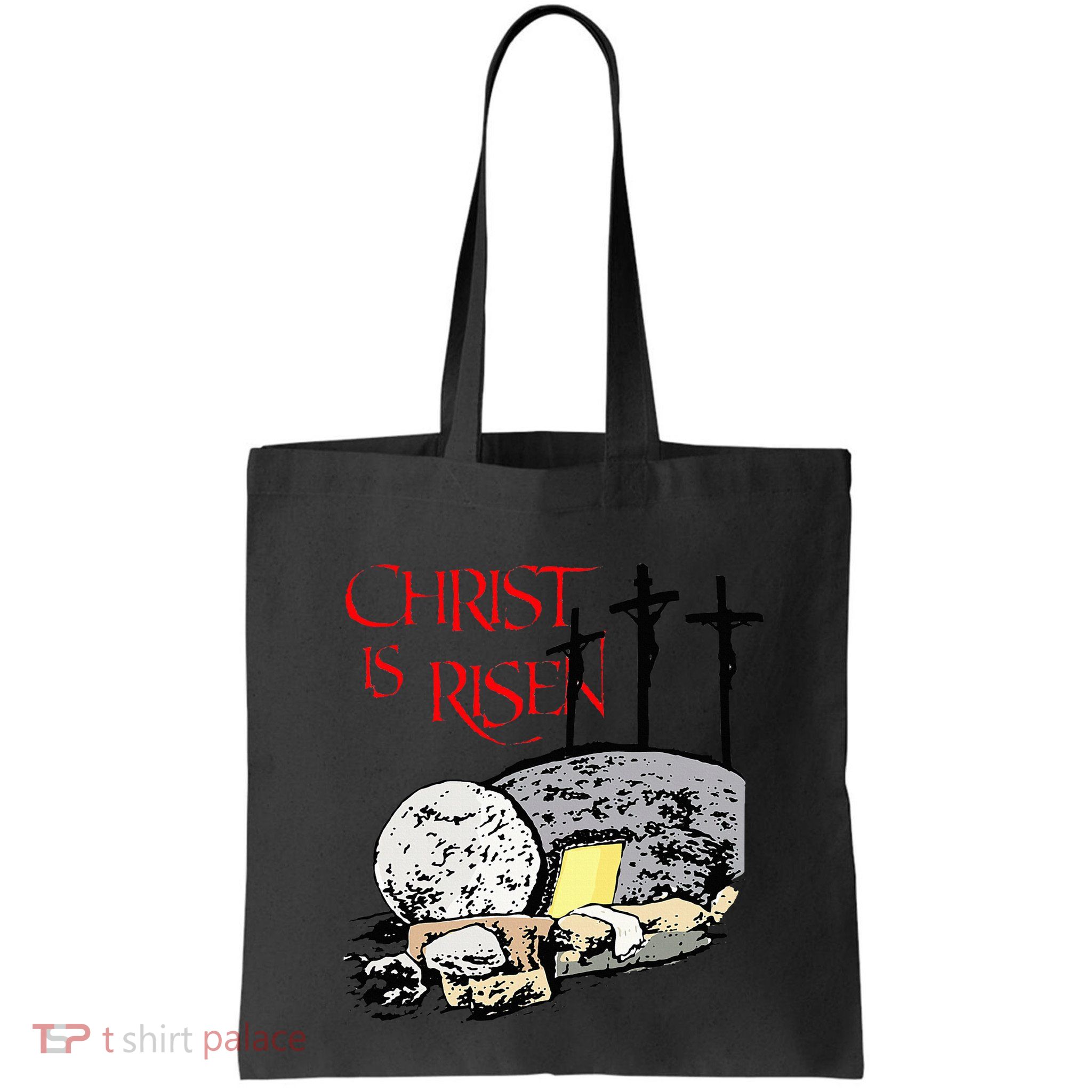 Christ Is Risen Empty Tomb Cross Jesus Risen Easter Bag