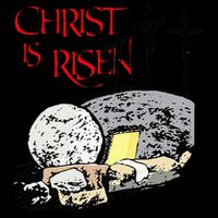 Christ Is Risen Empty Tomb Cross Jesus Risen Easter Wool Snapback Cap