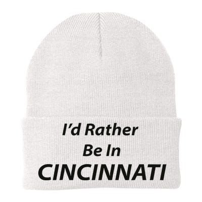 Cincinnati ID Rather Be In Knit Cap Winter Beanie