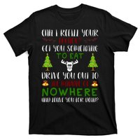 Can I Refill Your Eggnog Funny Christmas Movie Quote T-Shirt