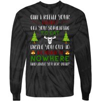 Can I Refill Your Eggnog Funny Christmas Movie Quote Tie-Dye Long Sleeve Shirt