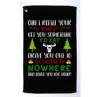 Can I Refill Your Eggnog Funny Christmas Movie Quote Golf Towel