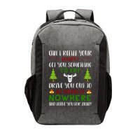 Can I Refill Your Eggnog Funny Christmas Movie Quote Vector Backpack