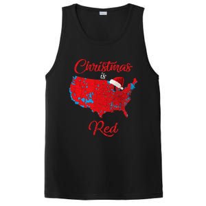 Christmas Is Red 2024 Electoral Map Trump Landslide Holiday PosiCharge Competitor Tank