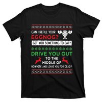 Can I Refill Your Eggnog Funny Christmas Vacation Quote T-Shirt