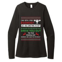 Can I Refill Your Eggnog Funny Christmas Vacation Quote Womens CVC Long Sleeve Shirt