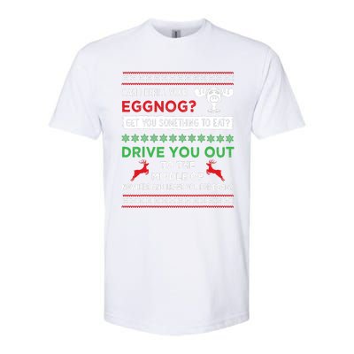 Can I Refill Your Eggnog Funny Christmas Vacation Quote Softstyle CVC T-Shirt