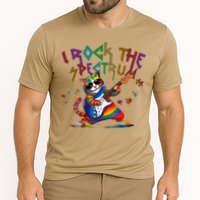 Cute I ROCK THE SPECTRUM Autism Awareness Support Love Cooling Performance Crew T-Shirt