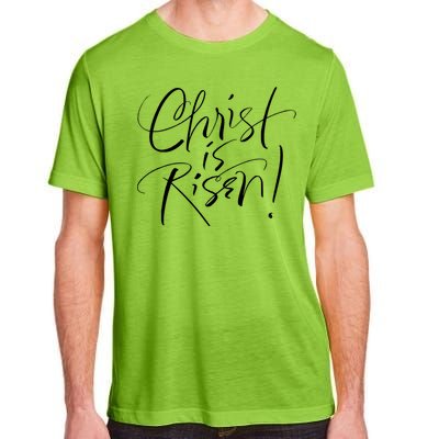 Christ Is Risen Easter Holiday Gift Adult ChromaSoft Performance T-Shirt