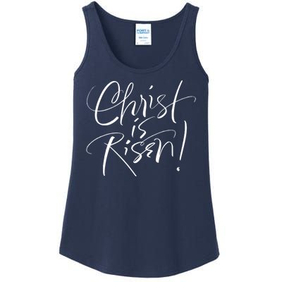 Christ Is Risen Easter Holiday Gift Ladies Essential Tank