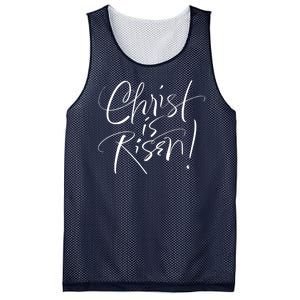 Christ Is Risen Easter Holiday Gift Mesh Reversible Basketball Jersey Tank