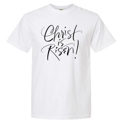 Christ Is Risen Easter Holiday Gift Garment-Dyed Heavyweight T-Shirt