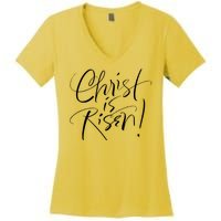 Christ Is Risen Easter Holiday Gift Women's V-Neck T-Shirt