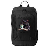Cat Ive Reached The Age When My Train Of Thought City Backpack