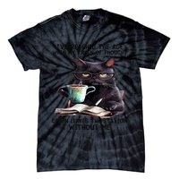 Cat Ive Reached The Age When My Train Of Thought Tie-Dye T-Shirt