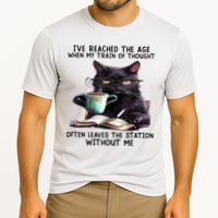 Cat Ive Reached The Age When My Train Of Thought Performance Shirt