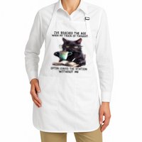 Cat Ive Reached The Age When My Train Of Thought Apron