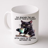 Cat Ive Reached The Age When My Train Of Thought Mug