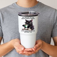 Cat Ive Reached The Age When My Train Of Thought Tumbler