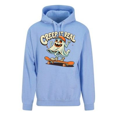 Creep It Real Halloween Unisex Surf Hoodie