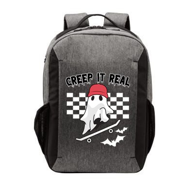 Creek It Real Funny Ghost Halloween Vector Backpack