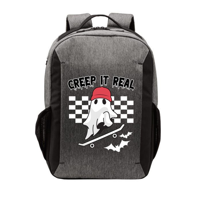 Creek It Real Funny Ghost Halloween Vector Backpack