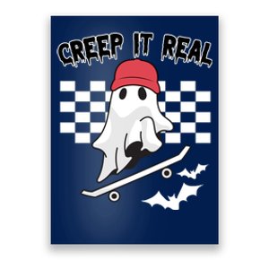 Creek It Real Funny Ghost Halloween Poster