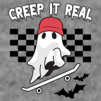 Creek It Real Funny Ghost Halloween Long Sleeve Shirt