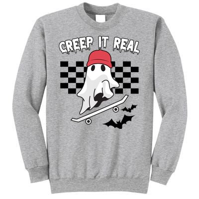 Creek It Real Funny Ghost Halloween Sweatshirt