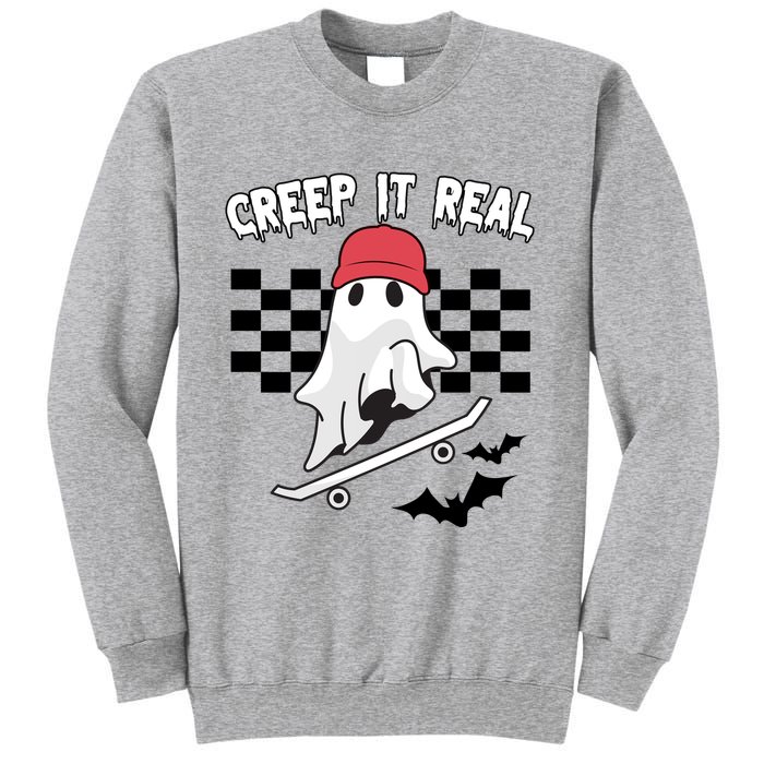 Creek It Real Funny Ghost Halloween Sweatshirt