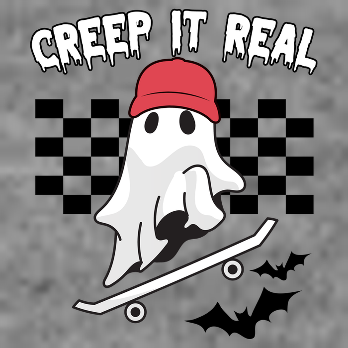 Creek It Real Funny Ghost Halloween Sweatshirt