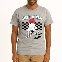 Creek It Real Funny Ghost Halloween Tall T-Shirt