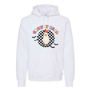 Creep It Real Ghost Halloween Sweating Sucks Skeleton  Premium Hoodie