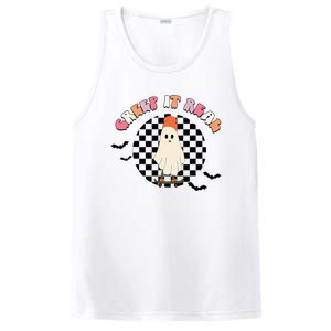 Creep It Real Ghost Halloween Sweating Sucks Skeleton  PosiCharge Competitor Tank