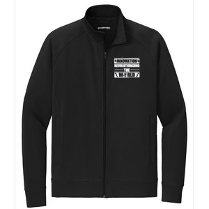 Cool Innovation Revolutionizing The World A Future Inventor Gift Stretch Full-Zip Cadet Jacket