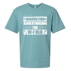 Cool Innovation Revolutionizing The World A Future Inventor Gift Sueded Cloud Jersey T-Shirt