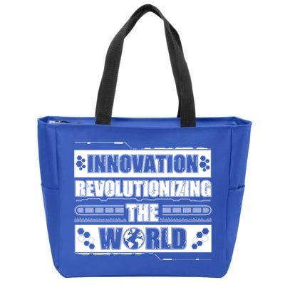 Cool Innovation Revolutionizing The World A Future Inventor Gift Zip Tote Bag