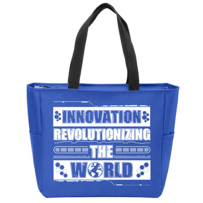 Cool Innovation Revolutionizing The World A Future Inventor Gift Zip Tote Bag