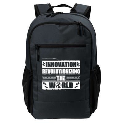 Cool Innovation Revolutionizing The World A Future Inventor Gift Daily Commute Backpack