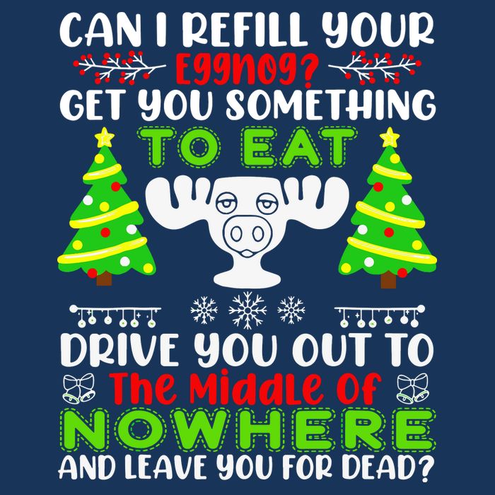 Can I Refill Your Eggnog Funny Christmas Vacation Quote Infant Baby Jersey Bodysuit