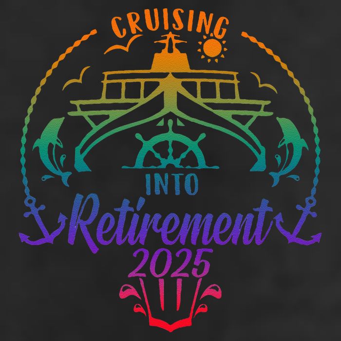 Cruising Into Retirement 2025 Retired Cruising Vacation Trip Hat