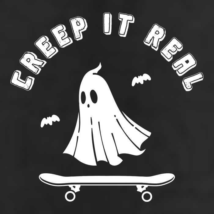 Creep It Real Skateboard Ghost Skateboarding Halloween Microfiber Hand Towel